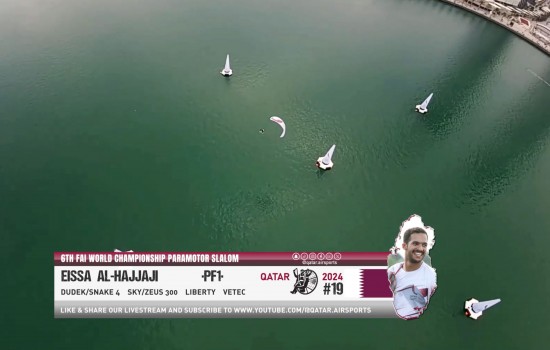 6th FAI World Paramotor Slalom Championship Qatar 2024