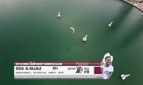 6th FAI World Paramotor Slalom Championship Qatar 2024